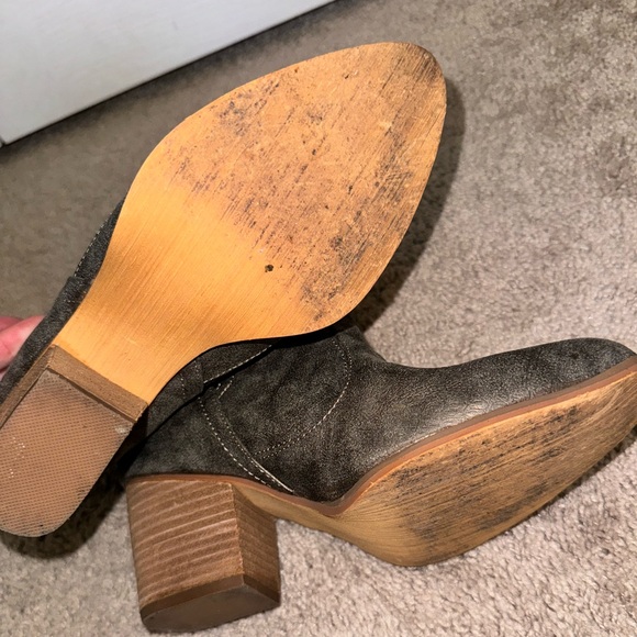 Not Rated Gray Booties - Picture 6 of 6